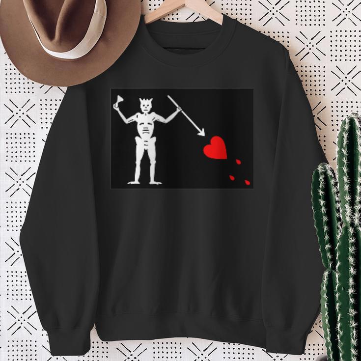 Flag Of Beard Jolly Roger 海賊旗 スウェットシャツ 年配の女性への贈り物