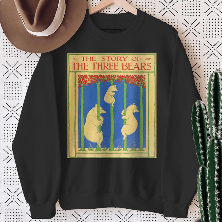 Goldilocks And The Three Bears Book Cover Sweatshirt Gifts for Old Women