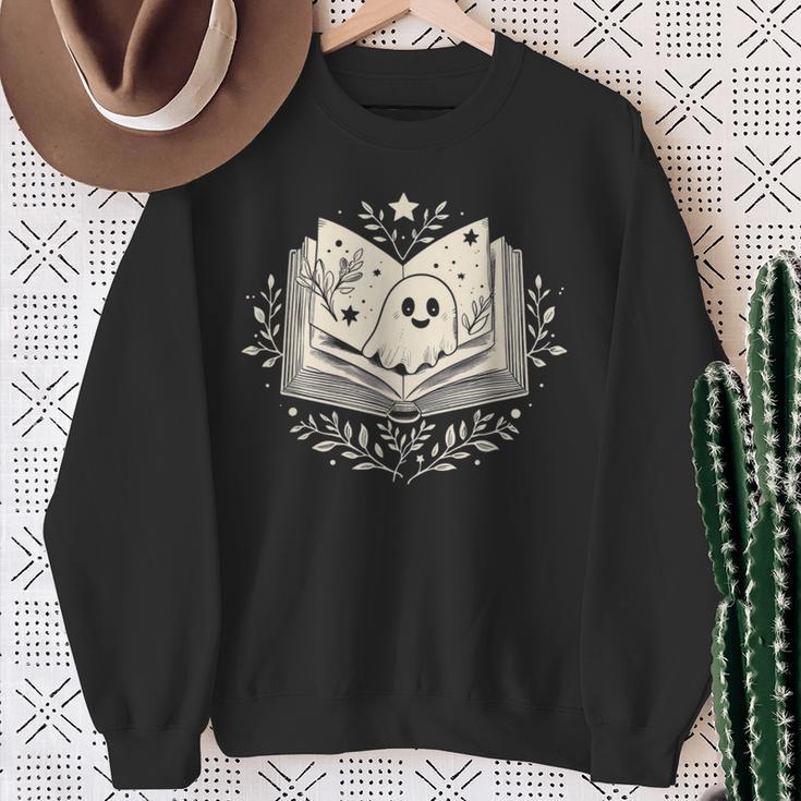 Haunted Library – Glowing Book Sweatshirt Gifts for Old Women Haunted Library – Glowing Book Sweatshirt Gifts for Old Women