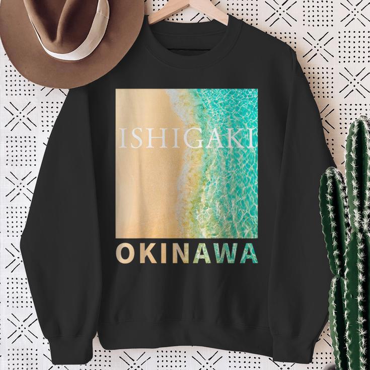 Ishigaki-Island Okinawa スウェットシャツ 年配の女性への贈り物