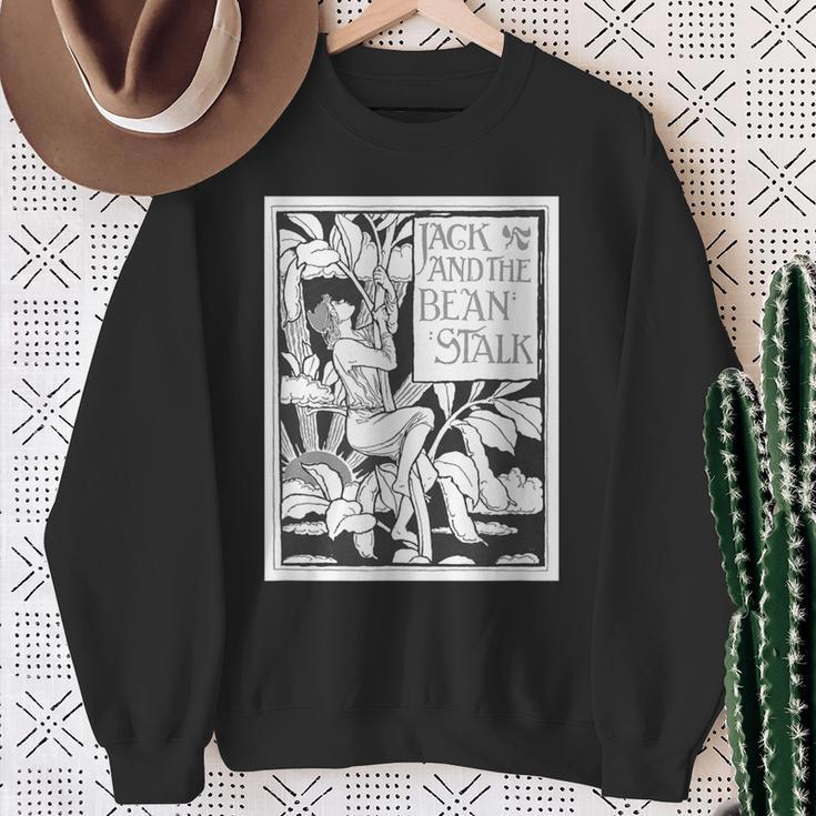 Jack And The Beanstalk 1900 Book Cover Sweatshirt Gifts for Old Women Jack And The Beanstalk 1900 Book Cover Sweatshirt Gifts for Old Women