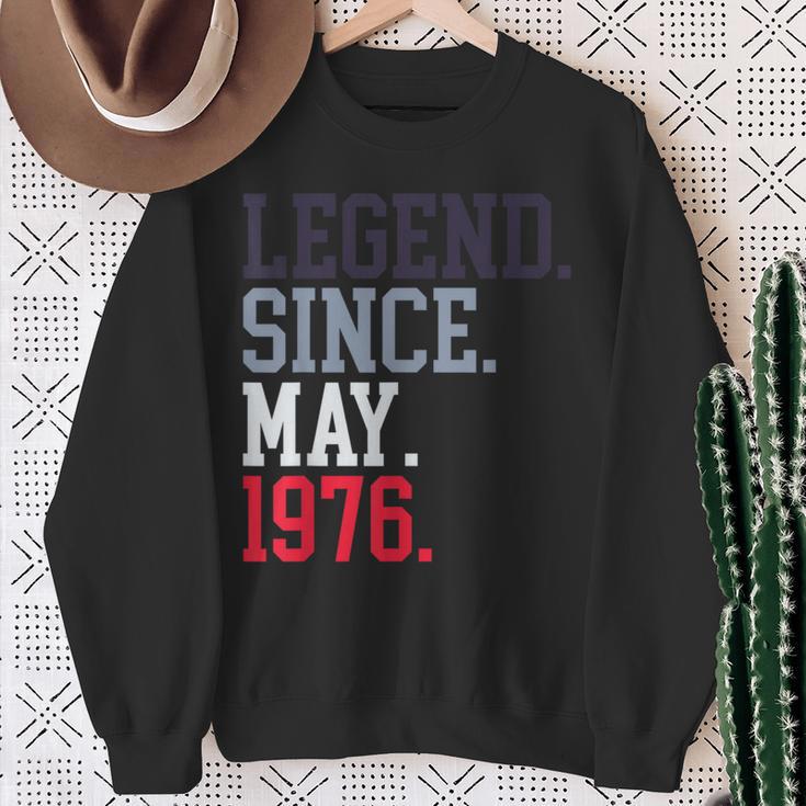 Legendince May 1976 メンズ レディース 1976年5月 スウェットシャツ 年配の女性への贈り物