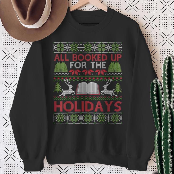 Librarian Ugly Christmas Shirt Book Lover Ugly Xmas Sweater Sweatshirt Gifts for Old Women Librarian Ugly Christmas Shirt Book Lover Ugly Xmas Sweater Sweatshirt Gifts for Old Women