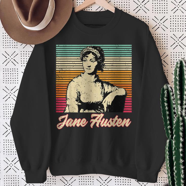 Literary Book Club Fans Vintage Jane Austen Sweatshirt Gifts for Old Women Literary Book Club Fans Vintage Jane Austen Sweatshirt Gifts for Old Women