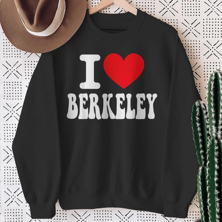 I Love Berkeley California Heart お土産 Ca City Pride スウェットシャツ 年配の女性への贈り物