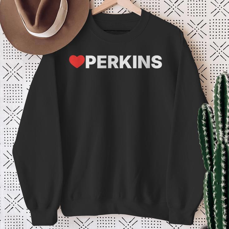 Love Perkins ハート スウェットシャツ 年配の女性への贈り物