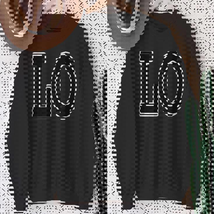 Love ラブ（リンク ペア コーディネート）Lo【親子 家族 恋人 カップル】ルック ファッション シンプル 英字 スウェットシャツ 年配の女性への贈り物