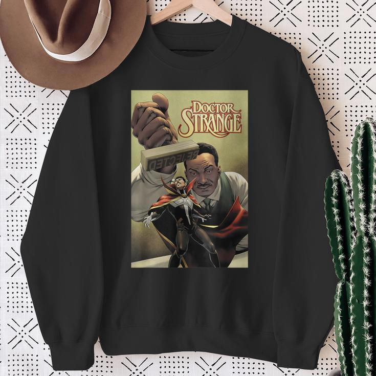 Marvel Comixology Doctor Strange Rejected Comic Book Cover Sweatshirt Gifts for Old Women Marvel Comixology Doctor Strange Rejected Comic Book Cover Sweatshirt Gifts for Old Women