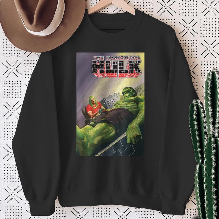 Marvel Comixology The Hulk Adam Warlock Comic Book Cover Sweatshirt Gifts for Old Women Marvel Comixology The Hulk Adam Warlock Comic Book Cover Sweatshirt Gifts for Old Women