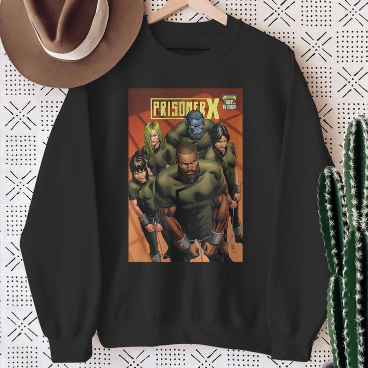 Marvel Comixology Prisoner X Comic Book Cover Sweatshirt Gifts for Old Women