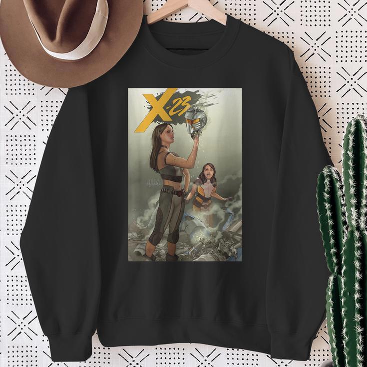 Marvel Comixology X-23 Issue 9 Comic Book Cover Sweatshirt Gifts for Old Women