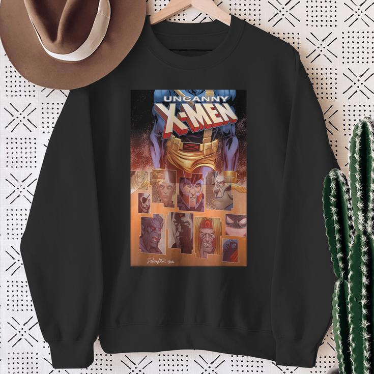 Marvel Comixology X-Men Digital Panel Comic Book Cover Sweatshirt Gifts for Old Women Marvel Comixology X-Men Digital Panel Comic Book Cover Sweatshirt Gifts for Old Women