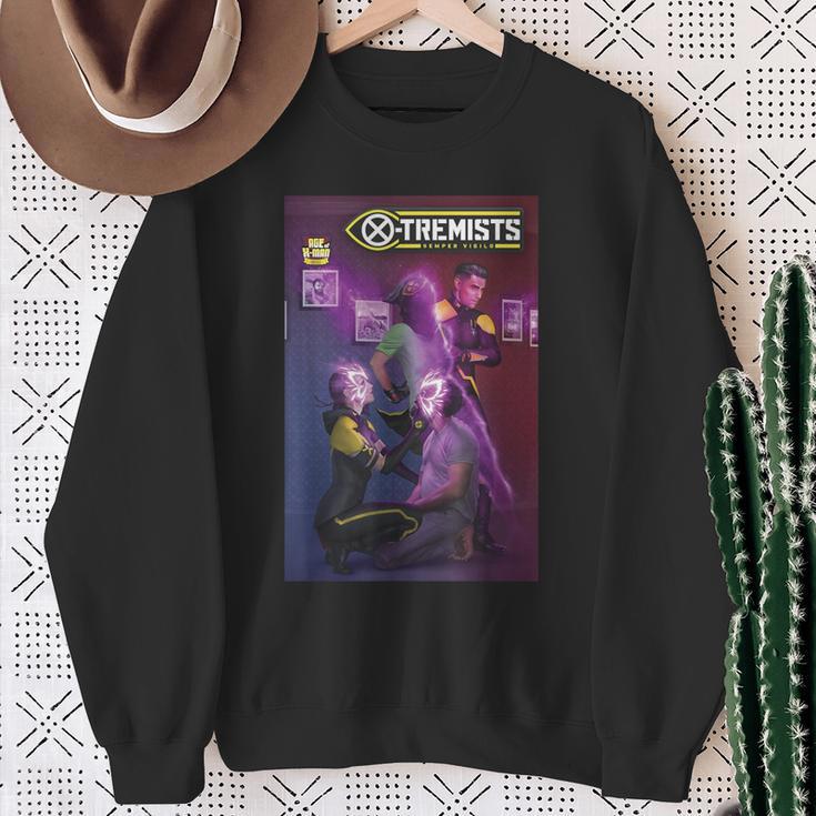 Marvel Comixology X-Tremists 2 Of 5 Comic Book Cover Sweatshirt Gifts for Old Women Marvel Comixology X-Tremists 2 Of 5 Comic Book Cover Sweatshirt Gifts for Old Women