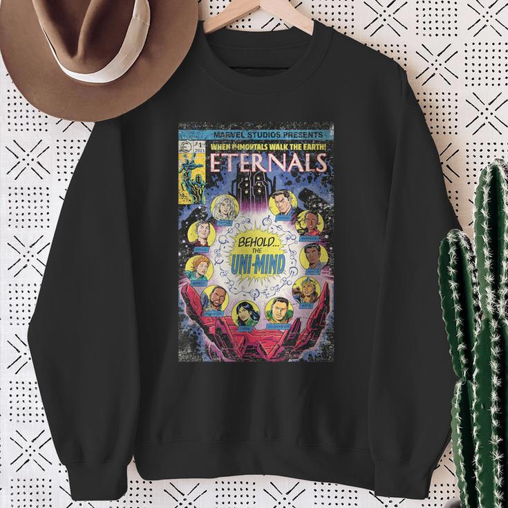 Marvel Eternals Vintage Comic Book Cover Sweatshirt Gifts for Old Women