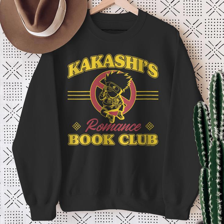 Naruto Shippuden Kakashi's Romance Book Club Anime Sweatshirt Gifts for Old Women