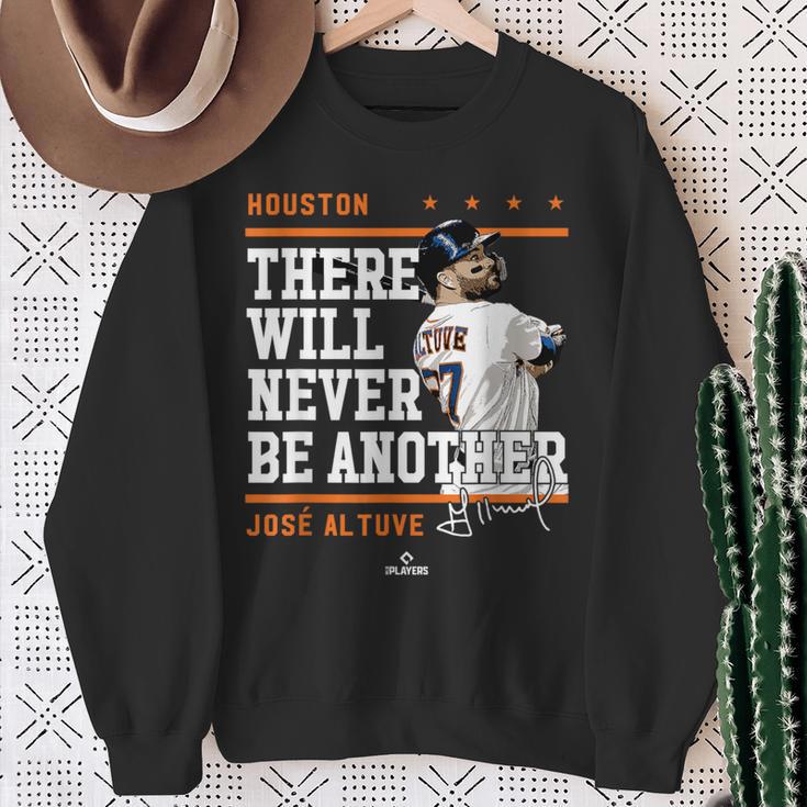 Never Be Another Jose Altuve Houston Mlbpa スウェットシャツ 年配の女性への贈り物