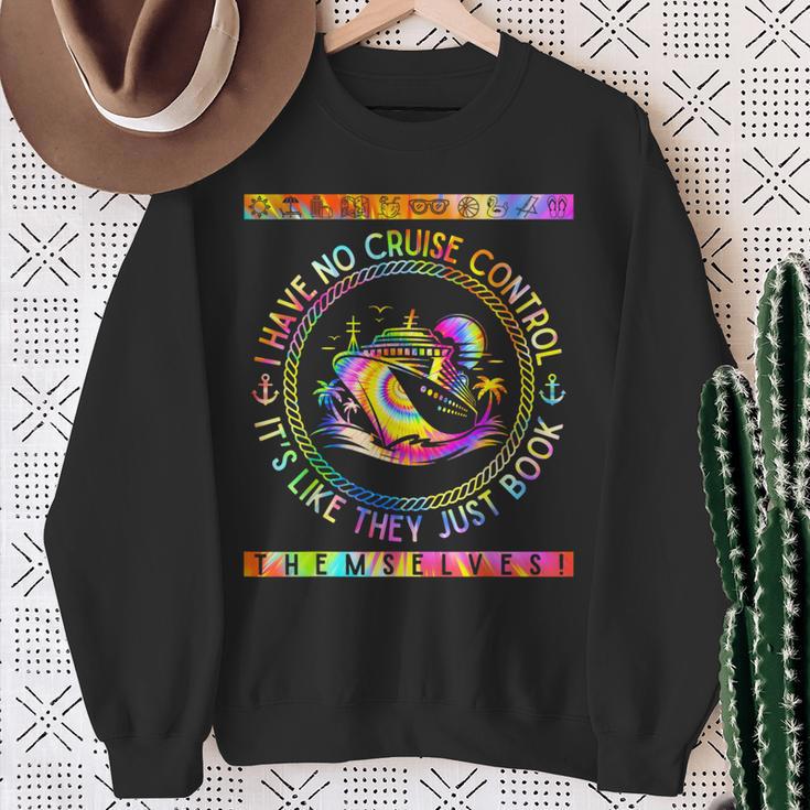 I Have No Control On A Cruise They Book Themselves Sweatshirt Gifts for Old Women I Have No Control On A Cruise They Book Themselves Sweatshirt Gifts for Old Women