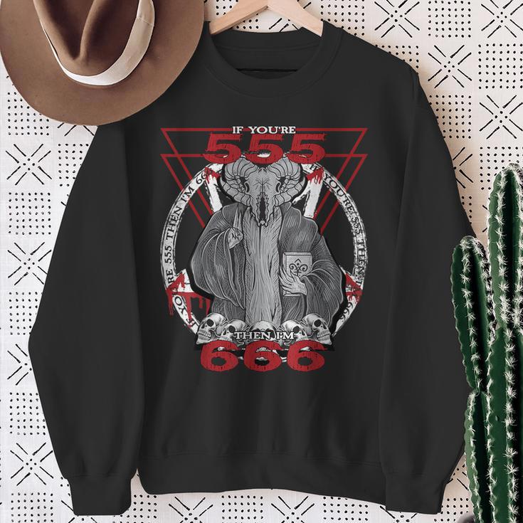 Nu Metal 666 I Goat Nu Metal I Heavy Metalintage スウェットシャツ 年配の女性への贈り物