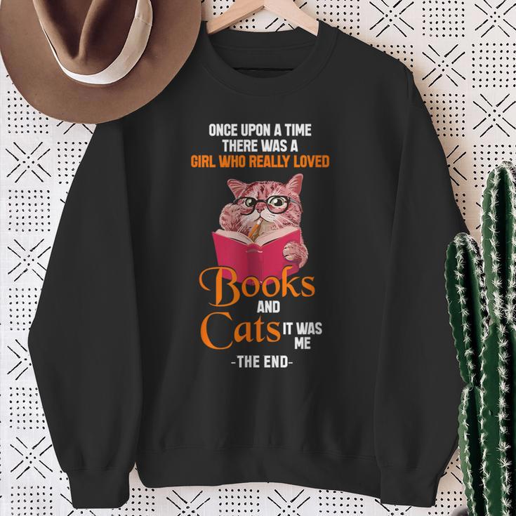 Once Upon a Time There Was a Girl Who Really Loved Books And Sweatshirt Gifts for Old Women Once Upon a Time There Was a Girl Who Really Loved Books And Sweatshirt Gifts for Old Women
