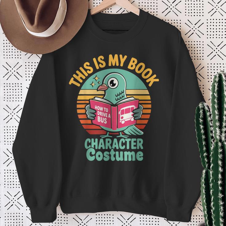 Pigeon Book Character Costume For Reading Day Sweatshirt Gifts for Old Women