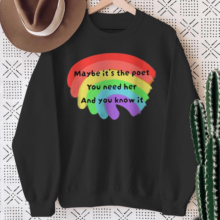 The Poet スウェットシャツ 年配の女性への贈り物