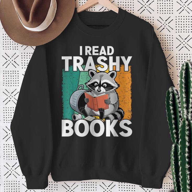 Raccoon Smutty Book Lover Spicy Romance Novels Women's Sweatshirt Gifts for Old Women Raccoon Smutty Book Lover Spicy Romance Novels Women's Sweatshirt Gifts for Old Women