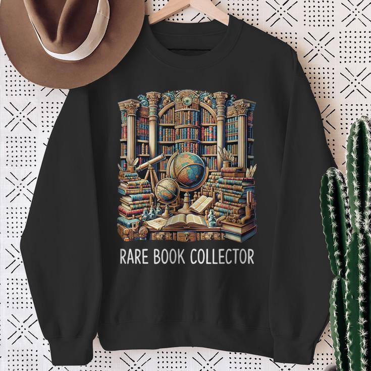 Rare Book Collector Sweatshirt Gifts for Old Women