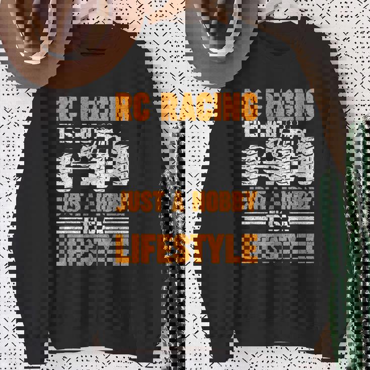 Rcカーレース ラジコン It's Not Just A Hobby スウェットシャツ 年配の女性への贈り物