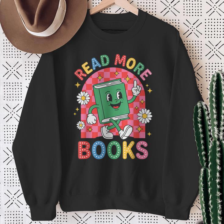 Read More Books Sweatshirt Gifts for Old Women Read More Books Sweatshirt Gifts for Old Women