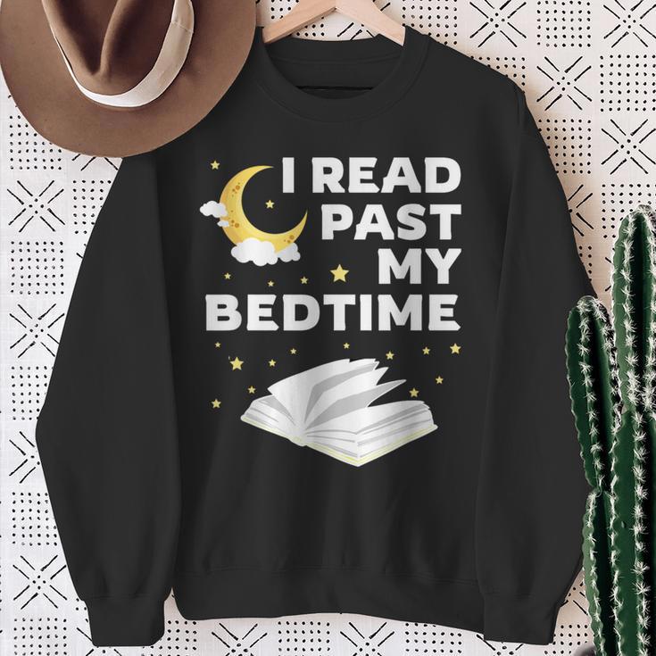I Read Past My Bedtime Shirts For Book Reader Sweatshirt Gifts for Old Women I Read Past My Bedtime Shirts For Book Reader Sweatshirt Gifts for Old Women