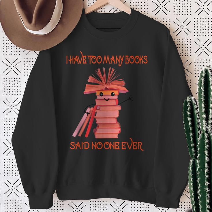 Readers Love Books Book Lovers Sweatshirt Gifts for Old Women