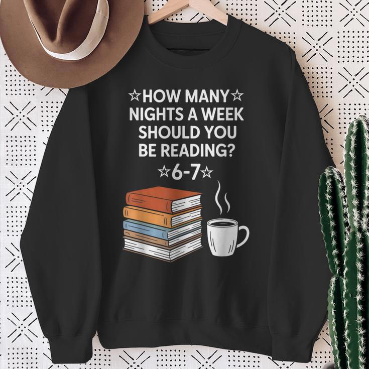 Reading 6-7 Six Seven Meme English Teacher Book Lover Sweatshirt Gifts for Old Women Reading 6-7 Six Seven Meme English Teacher Book Lover Sweatshirt Gifts for Old Women