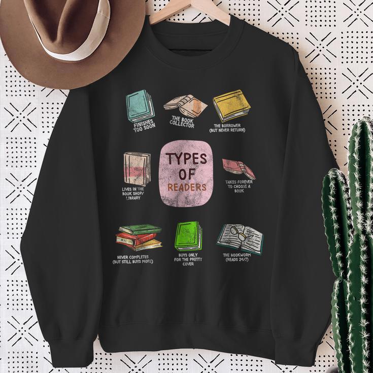 Reading Books Bookworm Book Readers Bookworm Sweatshirt Gifts for Old Women