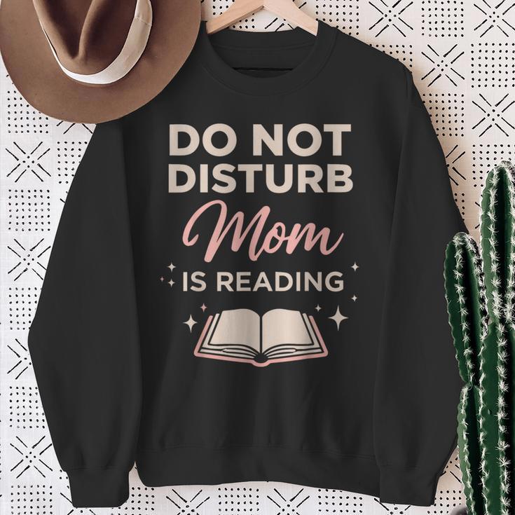 Reading Mom Bookish Mother Book Lover Sweatshirt Gifts for Old Women