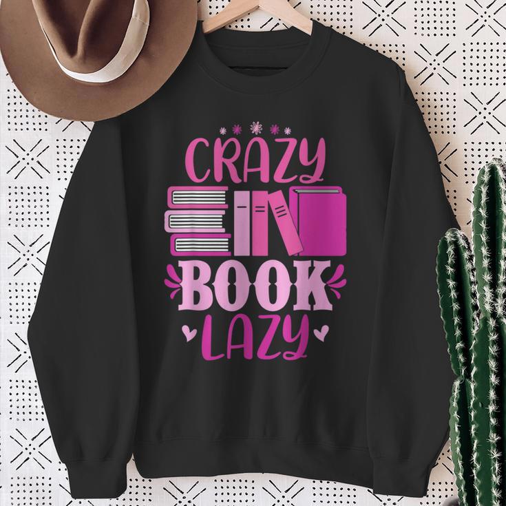 Reading Reader Crazy Book Lady English Teacher Sweatshirt Gifts for Old Women Reading Reader Crazy Book Lady English Teacher Sweatshirt Gifts for Old Women