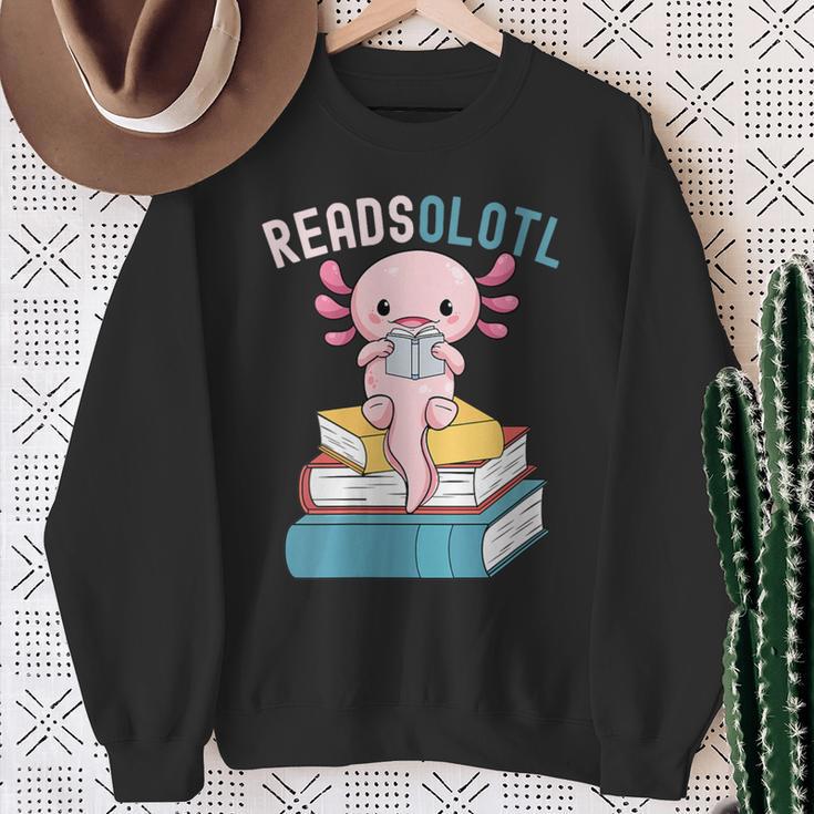 Reads Alotl Shirt Kids Readsolotl Read Axolotl Shirt Books Sweatshirt Gifts for Old Women Reads Alotl Shirt Kids Readsolotl Read Axolotl Shirt Books Sweatshirt Gifts for Old Women