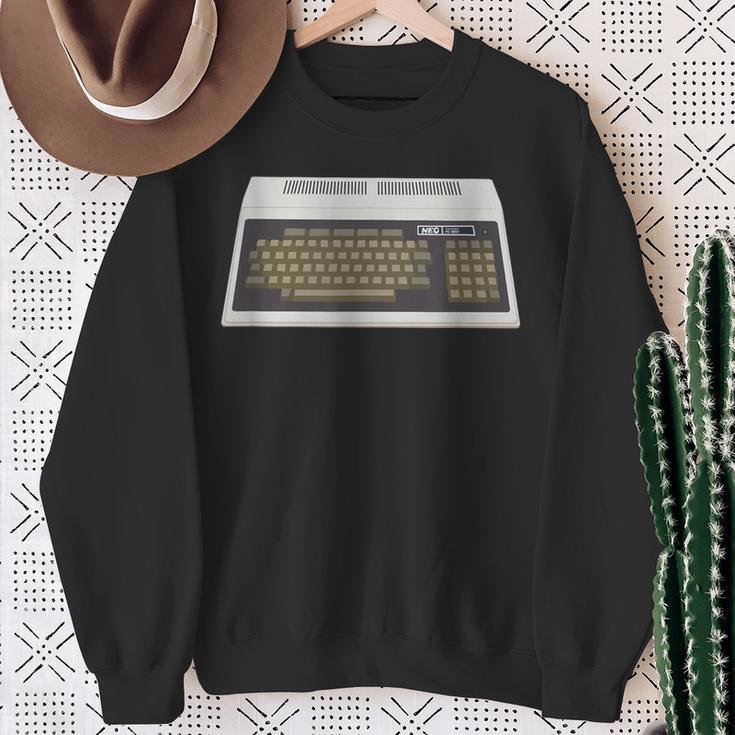 Retro Computer 03 スウェットシャツ 年配の女性への贈り物