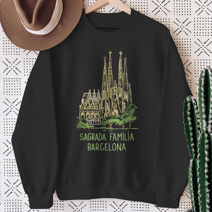 Sagrada Familia Barcelona スウェットシャツ 年配の女性への贈り物