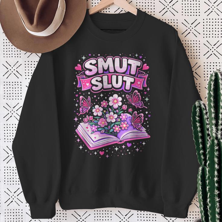 Smut Slut Book Clubs Provocative Literature Reader Sweatshirt Gifts for Old Women