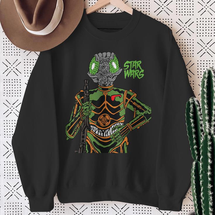 Star Wars 4-LOM Bounty Hunter Droid Comic Book Sweatshirt Gifts for Old Women