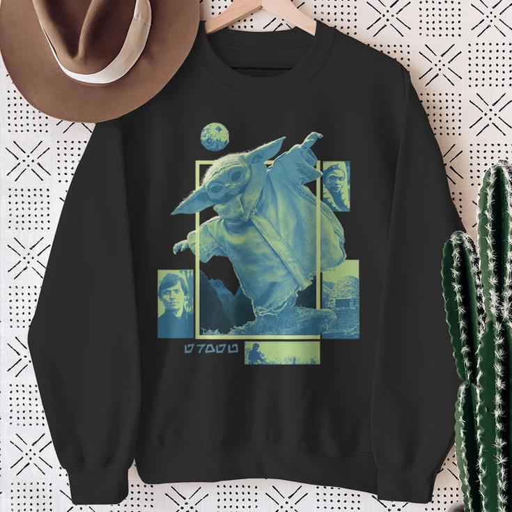 Star Wars The Book Of Boba Fett Grogu Luke Skywalker Ahsoka Sweatshirt Gifts for Old Women