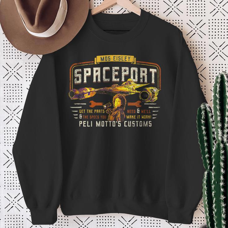 Star Wars The Book Of Boba Fett Peli Motto's Customs Sweatshirt Gifts for Old Women