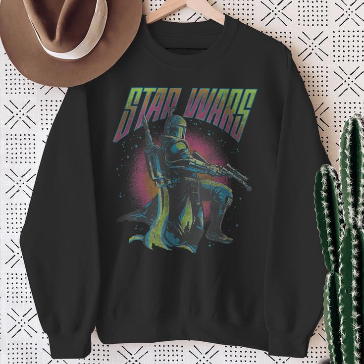 Star Wars The Book Of Boba Fett Retro Poster V-2 Sweatshirt Gifts for Old Women