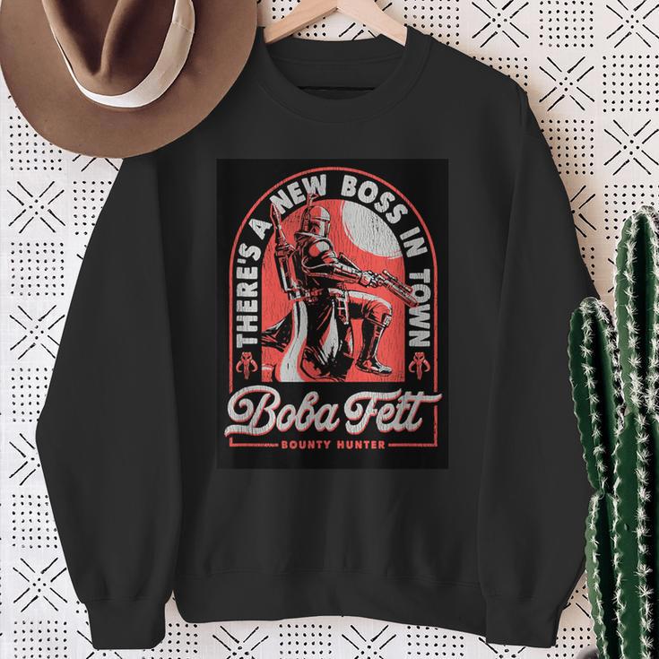 Star Wars The Book Of Boba Fett Vintage Poster V-3 Sweatshirt Gifts for Old Women Star Wars The Book Of Boba Fett Vintage Poster V-3 Sweatshirt Gifts for Old Women
