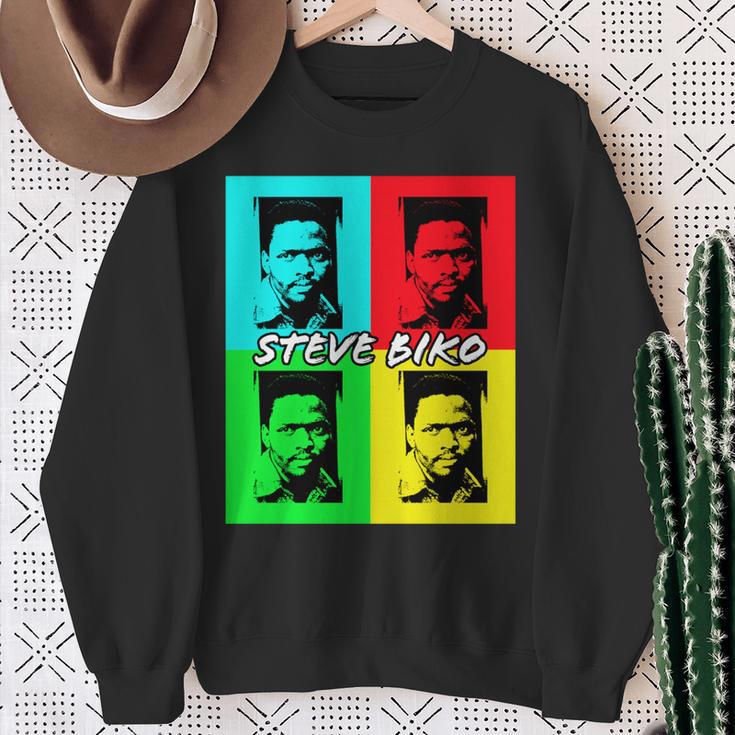 Steve Biko 長袖tシャツ スウェットシャツ 年配の女性への贈り物