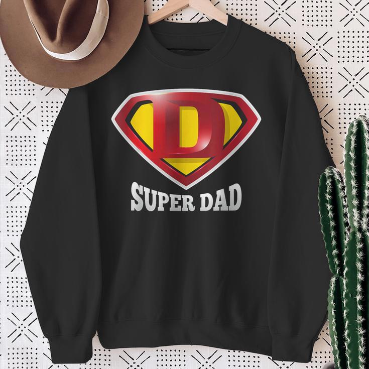 Super Dad Happy Father's Day Best Father スウェットシャツ 年配の女性への贈り物