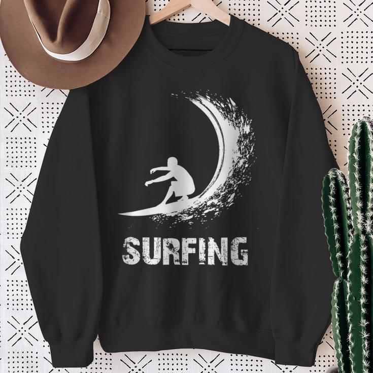 Surfing Waveurf スウェットシャツ 年配の女性への贈り物