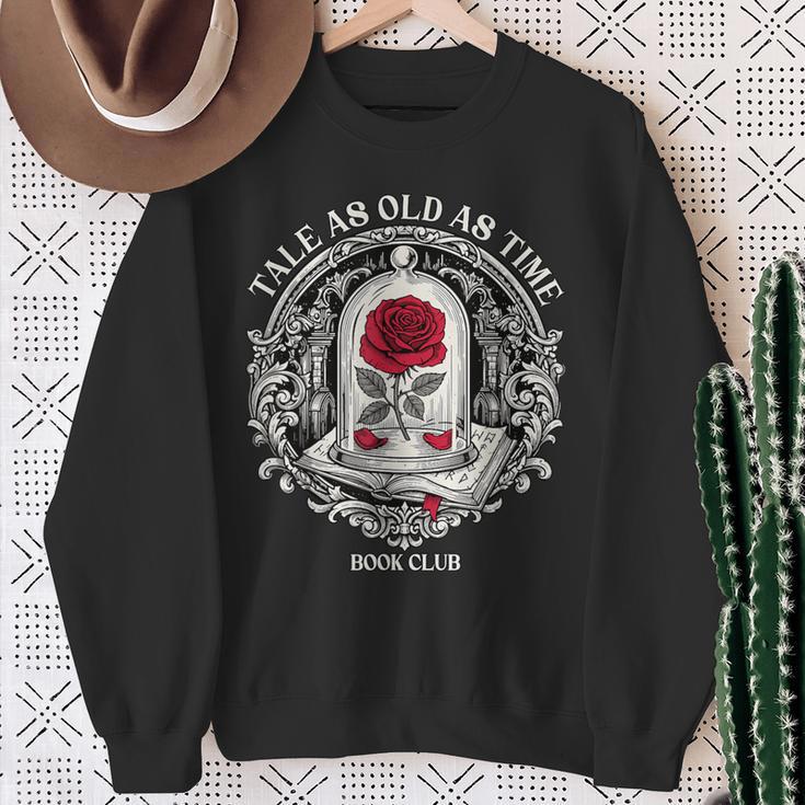 Tale As Old As Time Classic Book Lover Retro Sweatshirt Gifts for Old Women