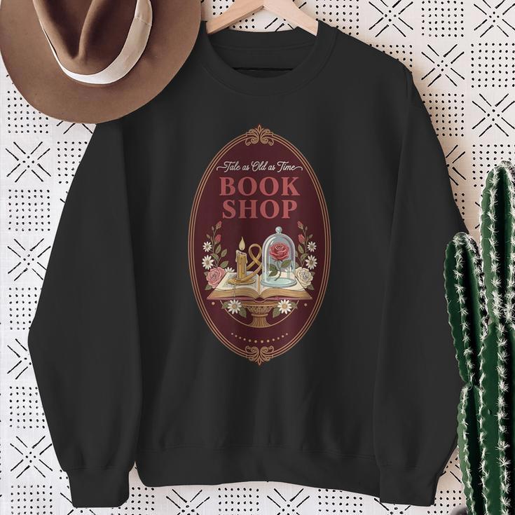 Tale As Old As Time Retro Fairytale Book Lover Sweatshirt Gifts for Old Women
