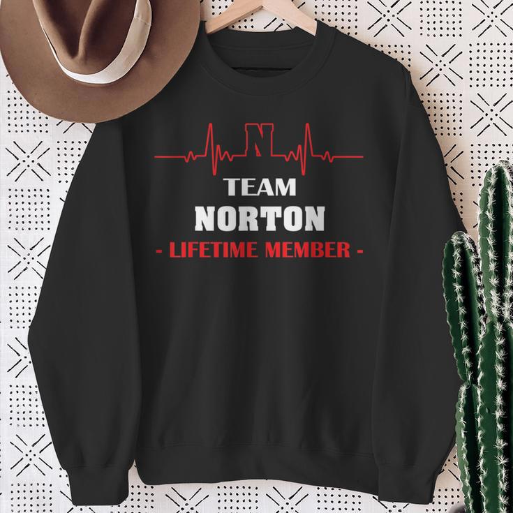 Team Norton Lifetime Memember Blood Fully Family スウェットシャツ 年配の女性への贈り物